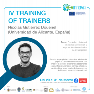 IV TRAINING OF TRAINERS
