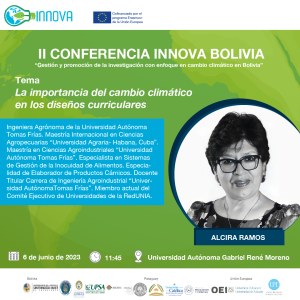 EXPOSITORES II CONFERENCIA NACIONAL INNOVA EN BOLIVIA