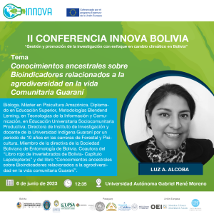 EXPOSITORES II CONFERENCIA NACIONAL INNOVA EN BOLIVIA