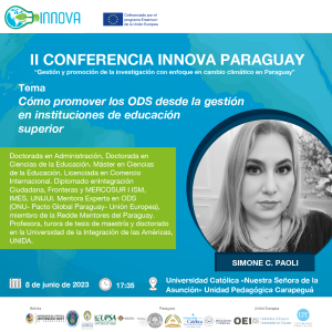 II CONFERENCIA NACIONAL INNOVA EN PARAGUAY