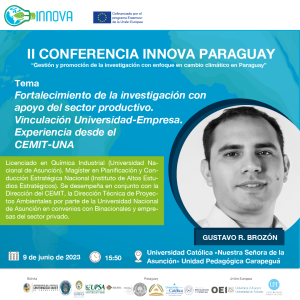 II CONFERENCIA NACIONAL INNOVA EN PARAGUAY