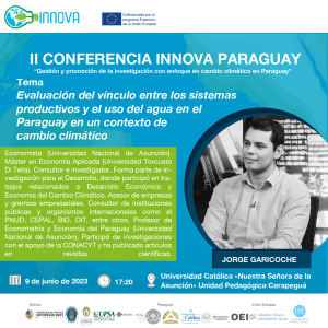 II CONFERENCIA NACIONAL INNOVA EN PARAGUAY